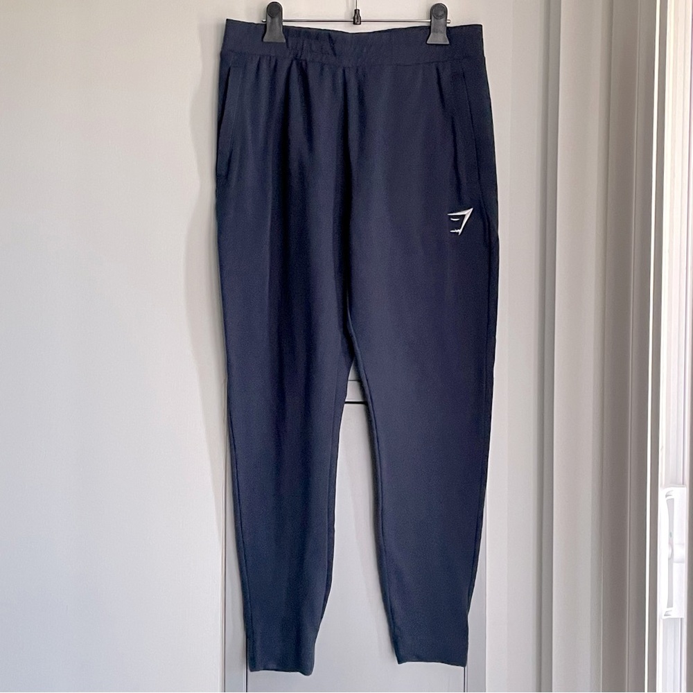 GYMSHARK Men's Navy Joggers